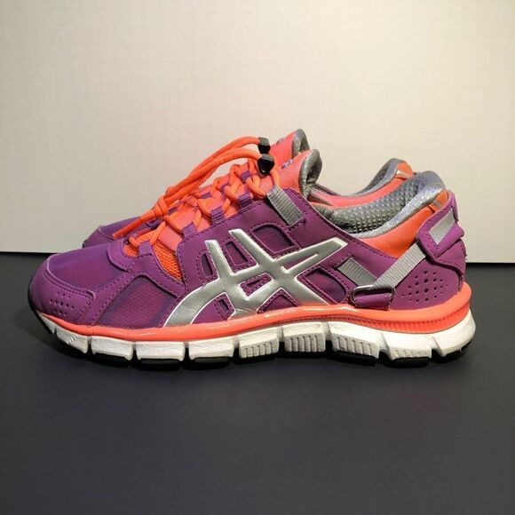 Womens ASICS Gel Synthesis Purple Training Shoes / Size 7 - Picture 4 of 10